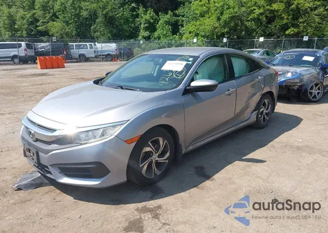 2016 Honda Civic Lx из США, поврежденный, VIN 2HGFC2F52GH570220